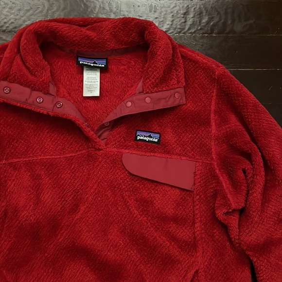 Women's Patagonia Re-Tool Snap-T® Fleece Pullover Jacket With Pockets Medium - Picture 1 of 16